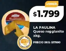 Supermayorista Vital La paulina queso reggianito oferta