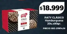 Supermayorista Vital Paty clásico hamburguesa oferta