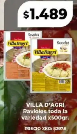 Supermayorista Vital Villa d'agri ravioles toda la variedad oferta