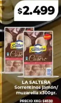 Supermayorista Vital La salteña sorrentinos jamón/ muzarella oferta