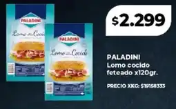Supermayorista Vital Paladini lomo cocido feteado oferta