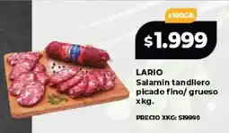 Supermayorista Vital Lario salamin tandilero picado fino/grueso oferta