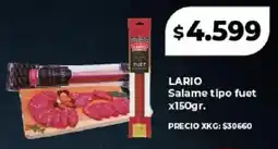 Supermayorista Vital Lario salame tipo fuet oferta