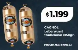 Supermayorista Vital Cagnoli leberwurst tradicional oferta