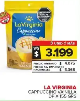 Carrefour Maxi La virginia cappuccino vainilla dp oferta