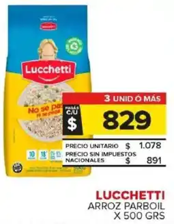 Carrefour Maxi Lucchetti arroz parboil oferta