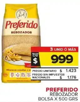 Carrefour Maxi Preferido rebozador bolsa oferta