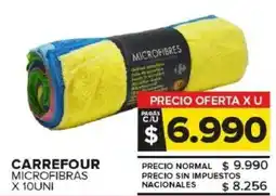 Carrefour Maxi Carrefour microfibras oferta
