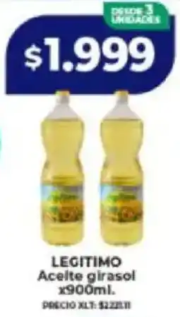 Supermayorista Vital Legitimo aceite girasol oferta