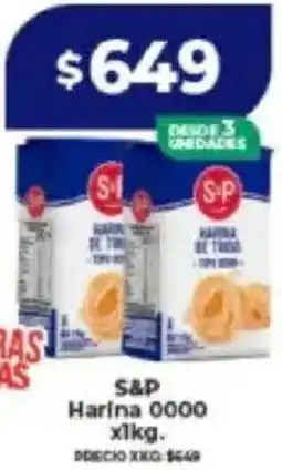 Supermayorista Vital S&P harina 0000 oferta