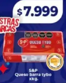 Supermayorista Vital S&P queso barra tybo oferta