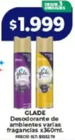 Supermayorista Vital Glade desodorante de ambientes varias fragancias oferta