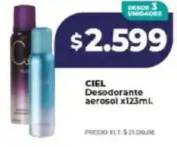 Supermayorista Vital Ciel desodorante aerosol oferta