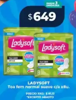 Supermayorista Vital Ladysoft toa fem normal suave oferta