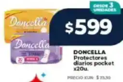 Supermayorista Vital Doncella protectores diarios pocket oferta