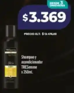 Supermayorista Vital Tresemme shampoo y acondicionador oferta