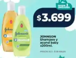 Supermayorista Vital Johnson shampoo y acond baby oferta