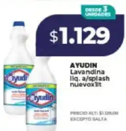 Supermayorista Vital Ayudin lavandina liq. a/splash nuevo oferta