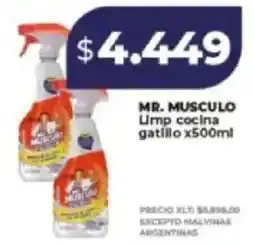 Supermayorista Vital Mr. musculo ump cocina gatillo oferta