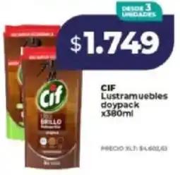 Supermayorista Vital Cif lustramuebles doypack oferta