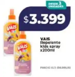 Supermayorista Vital Vais repelente kids spray oferta