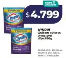 Supermayorista Vital Ayudin quitam colores vivos pvo d/p oferta