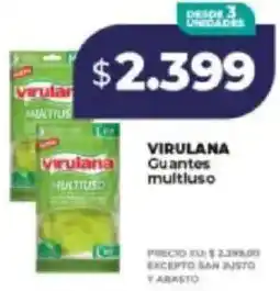 Supermayorista Vital Virulana guantes multiuso oferta