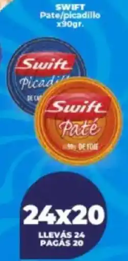 Supermayorista Vital Swift pate/picadillo oferta
