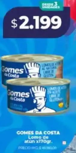 Supermayorista Vital Gomes da costa lomo de atun oferta