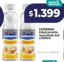 Supermayorista Vital Ledesma edulcorante sucralosa bot oferta