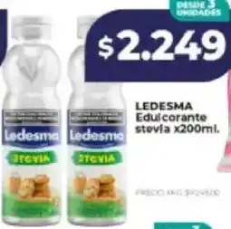 Supermayorista Vital Ledesma edulcorante stevia oferta