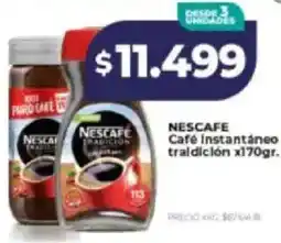 Supermayorista Vital Nescafé café instantáneo traldición oferta