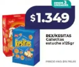 Supermayorista Vital Rex/kesitas galletitas estuche oferta