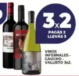 Supermayorista Vital Vinos infernales. gaucho vallisto oferta