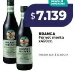 Supermayorista Vital Branca fernet menta oferta