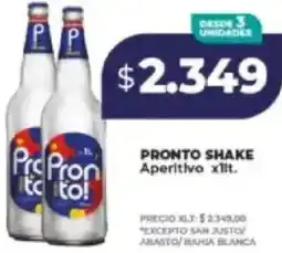Supermayorista Vital Pronto shake aperitivo oferta