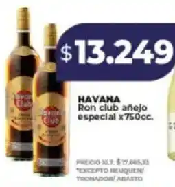 Supermayorista Vital Havana ron club añejo especial oferta