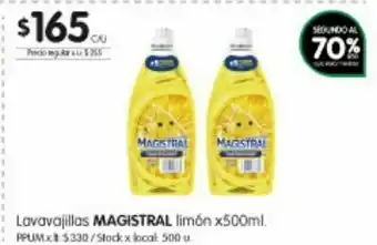 Jumbo Lavavajillas magistral limón 500ml oferta