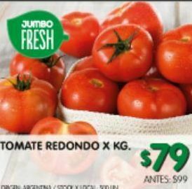 Jumbo Tomate redondo x kg oferta