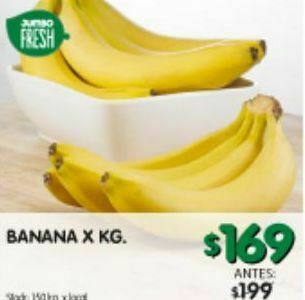 Jumbo Banana x kg oferta
