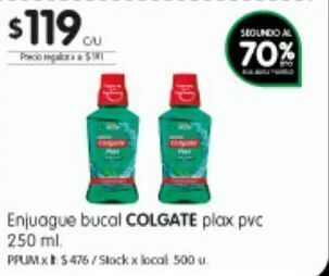 Jumbo Enjuague bucal colgate plax 250ml oferta