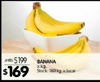 Disco Banana x kg oferta