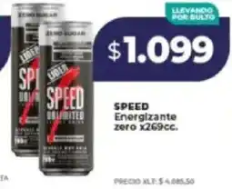 Supermayorista Vital Speed energizante zero oferta