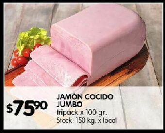 Disco Jamón cocido jumbo oferta