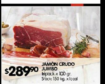 Disco Jamón crudo jumbo oferta