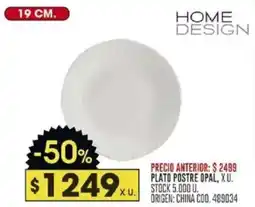 Coto Home design plato postre opal oferta