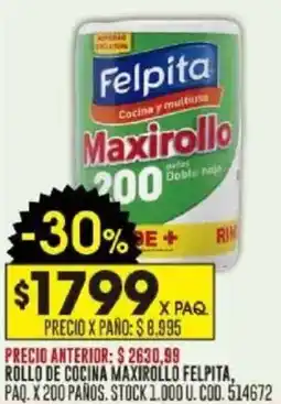 Coto Felpita rollo de cocina maxirollo oferta