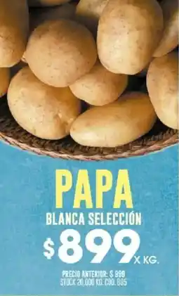Coto Papa blanca selección oferta
