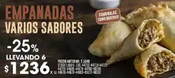 Coto Empanadas varios sabores oferta