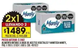 Coto Alimento untable a base de aceites vegetales y manteca manty, paq. oferta
